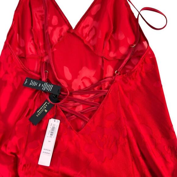 New Women’s Victoria’s Secret Archives Burnout Satin Slip Size S - Picture 6 of 7